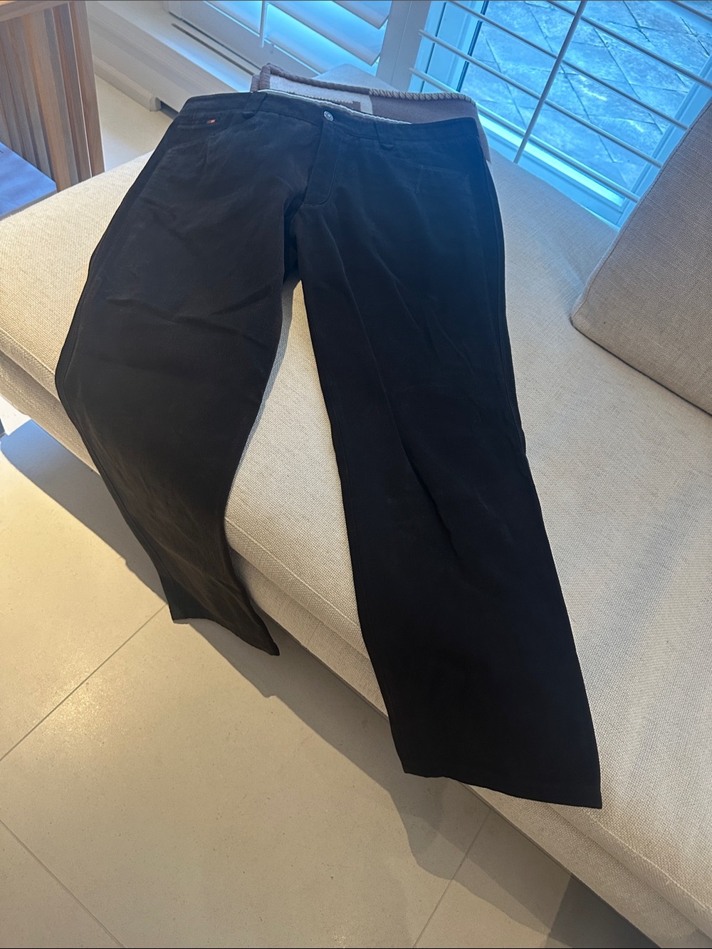 Corneliani Dark Brown Men's Trousers